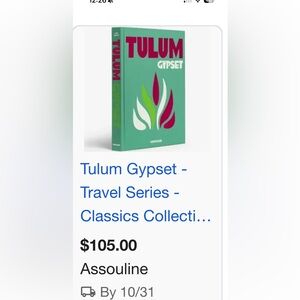 Assouline TULUM coffee table book - still in wrapping